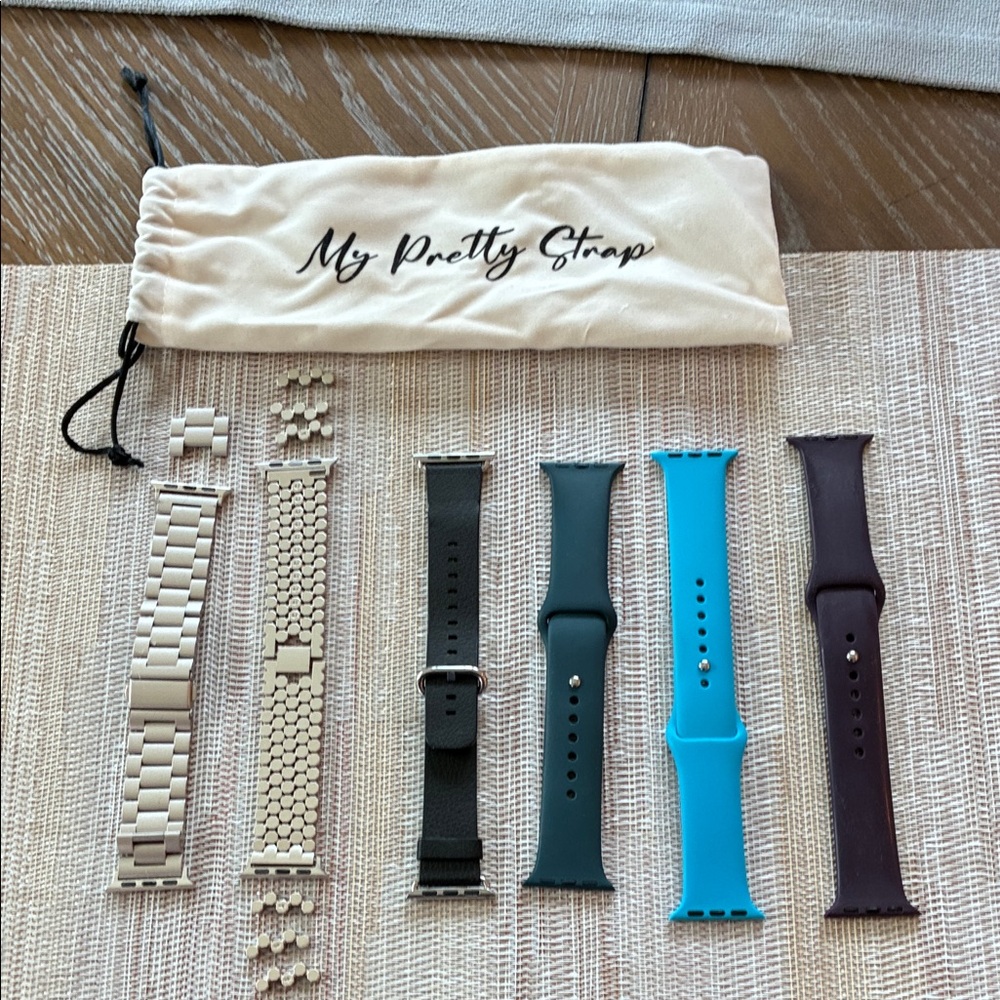 My Pretty Strap Apple Watch Series 8 band set